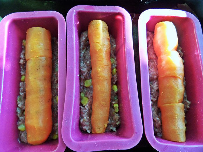 Мини-мясные буханки с сюрпризом