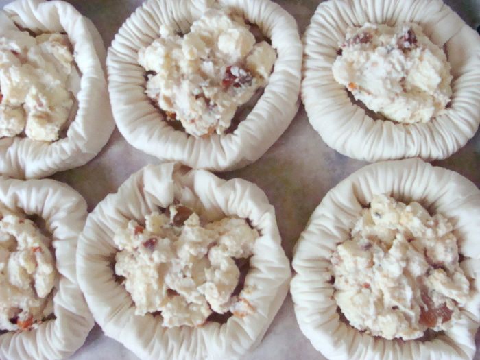 Тарталетки из теста фило (оригинальная формовка)