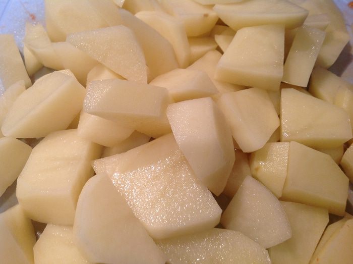 Овощное рагу с фасолью