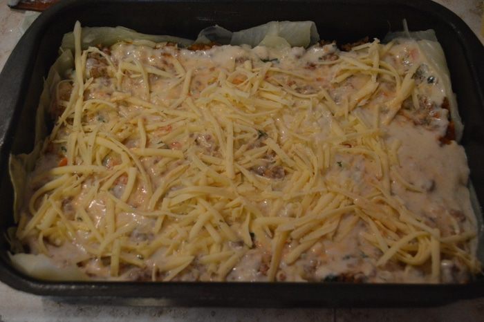Капустная лазанья