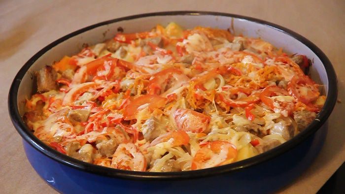 Картошка с экзотическими нотками