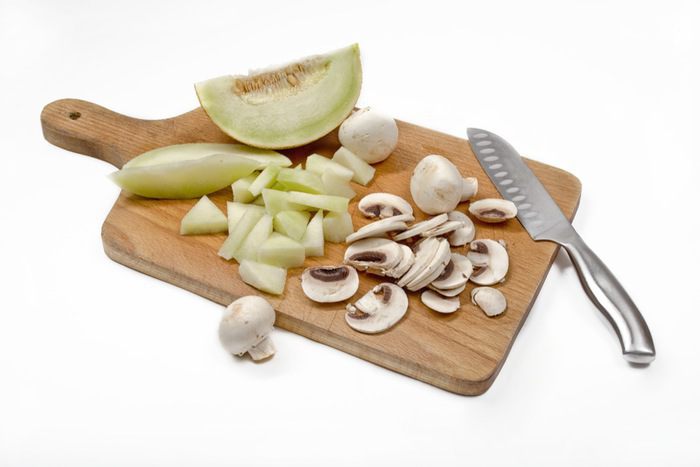 Салат с креветками