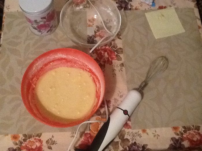 Мандариновый тортик