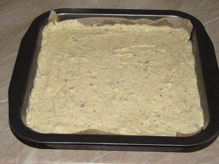 Кекс с кедровыми орешками