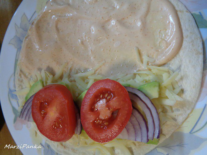 Вегетарианская кесадилья (Quesadilla)