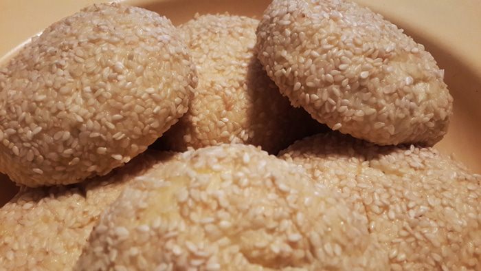 Сырники с кунжутом в духовке