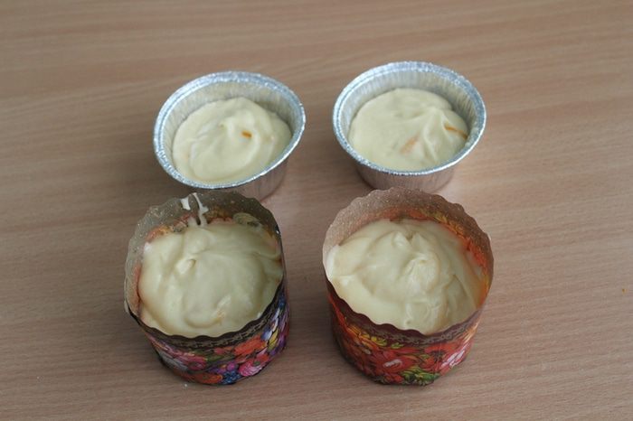 Апельсиновый бездрожжевой кулич