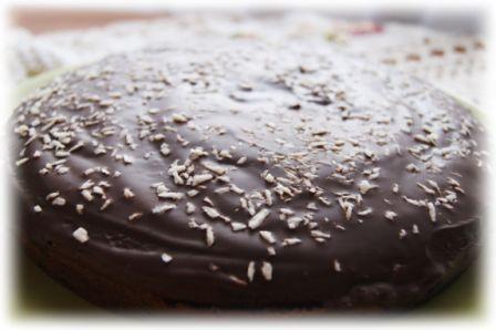 Шоколадный кекс на кокосовом молоке