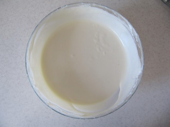 Творожный чизкейк с вишней (без выпечки)