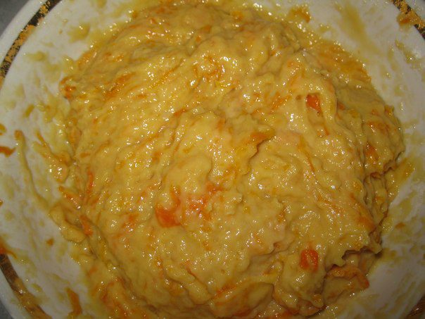 Тыквенные кексы с шоколадом