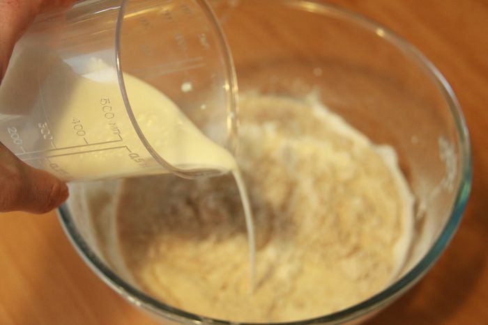 Шведские колобки из спельты с шоколадным кремом