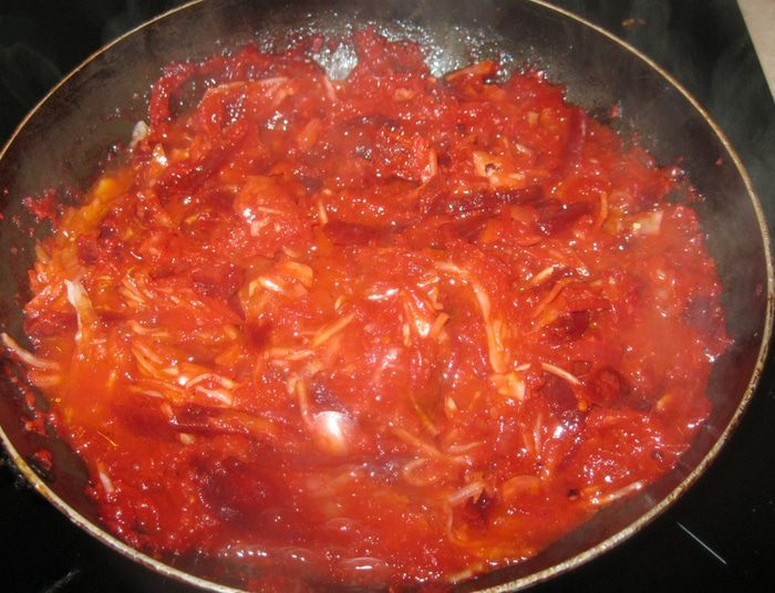 Борщ с грибами