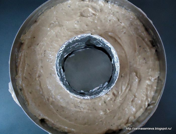 Кекс кофейно-ореховый