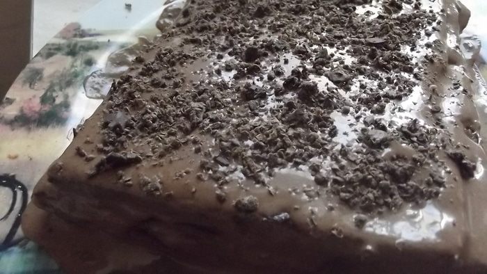 Парижский бисквит с шоколадным кремом