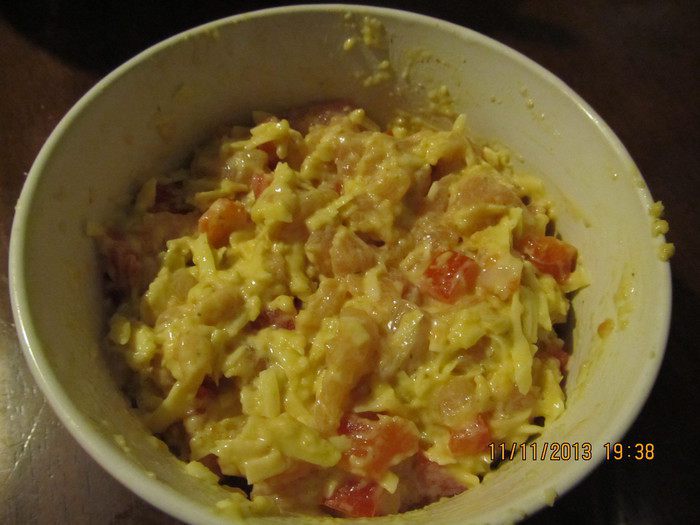 Сырные котлетки из куриного филе