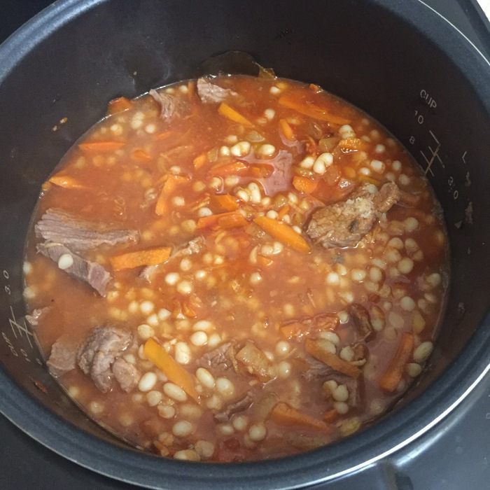 Лобио с говядиной