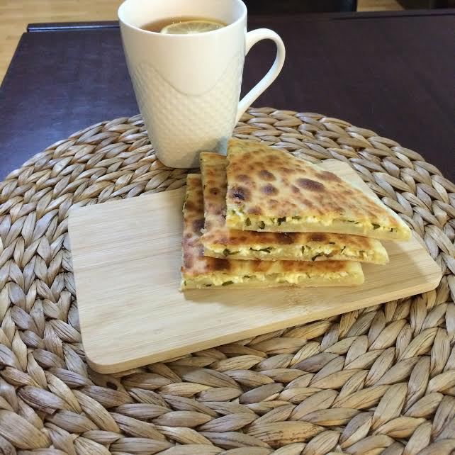 Лепешки с ароматной начинкой