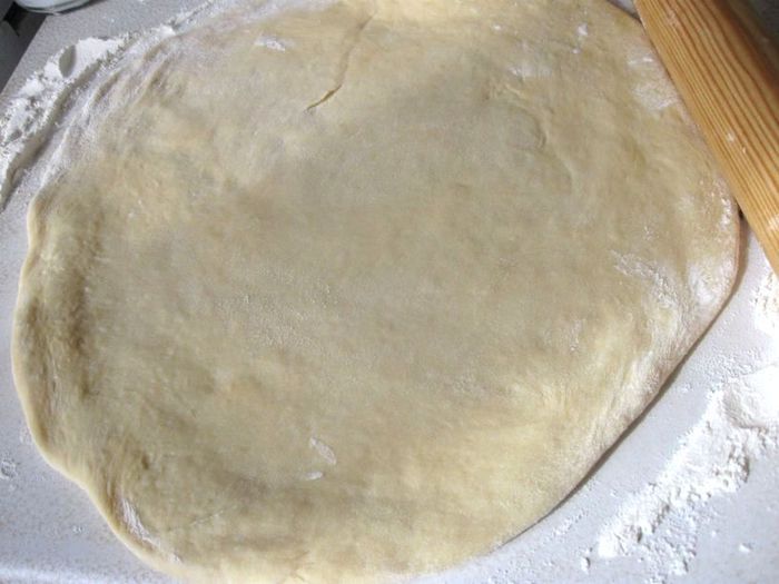 Пирог из заварного теста с яблоками 