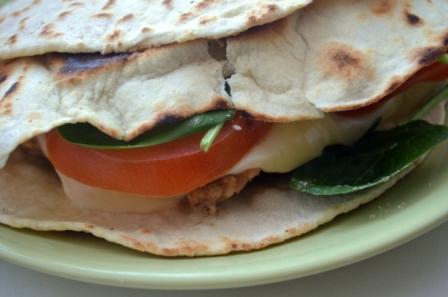 Пьядина с куриной отбивной