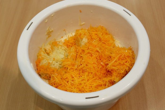 Сочный морковный кекс (без муки)