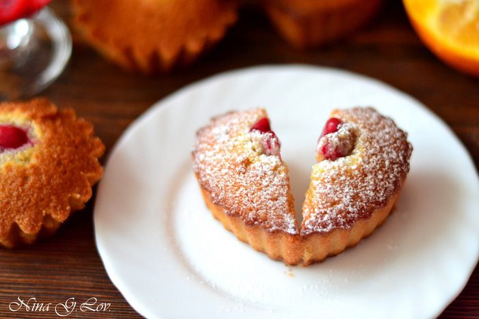 Миндальное пирожное &amp;quot;Финансье&amp;quot; с сюрпризом