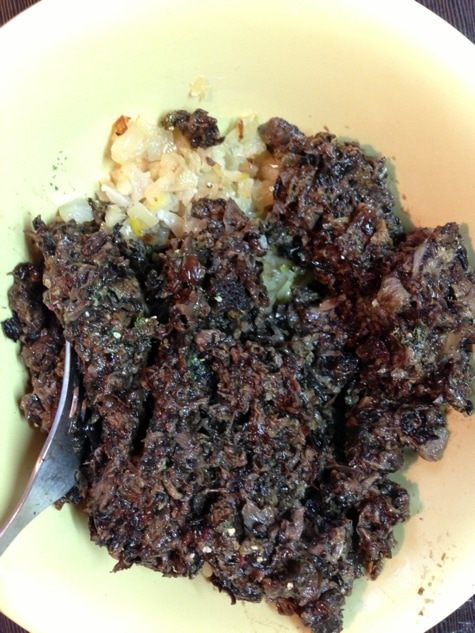 Грибной суп с ушками