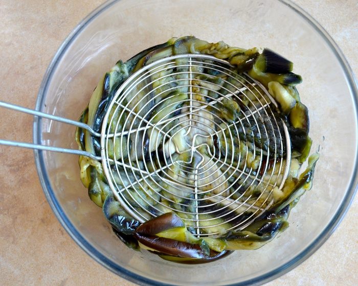 Баклажанный рулет (Polpettone di melanzane)