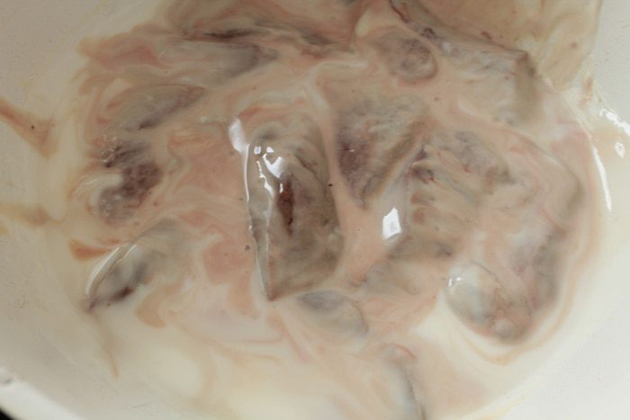 Отбивная из говяжьей печени