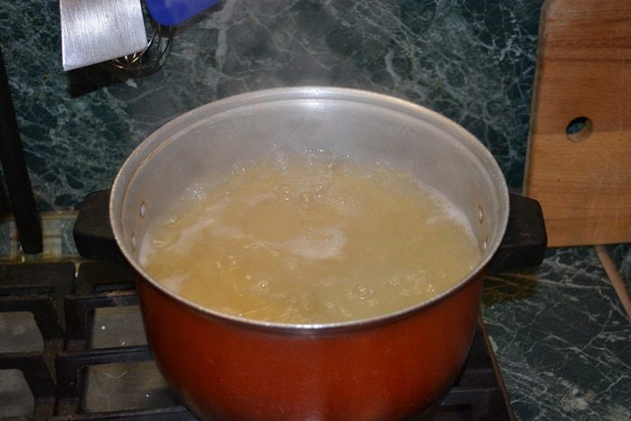 Паста с цукини