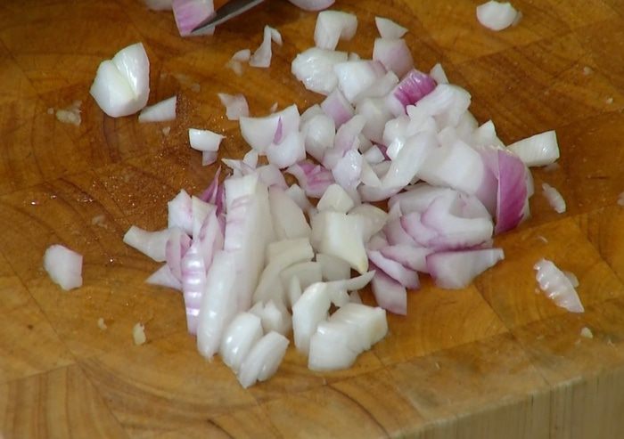 Яблоки, фаршированные телятиной