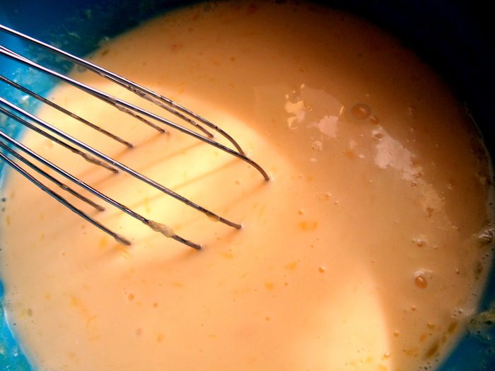 Французские блинчики (crepes) с красной рыбкой 