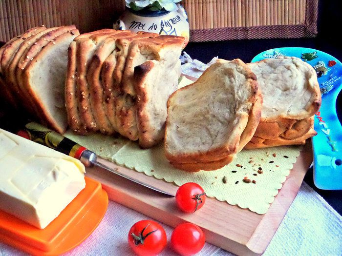 Итальянский хлеб «Гармошка»