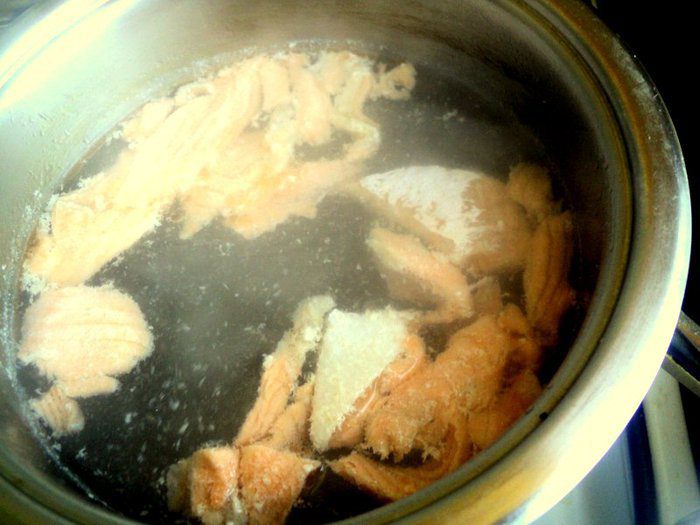 Рыбный суп с рисом