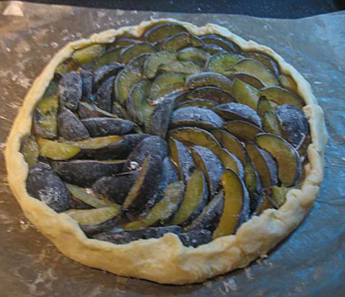 Сливовая галета