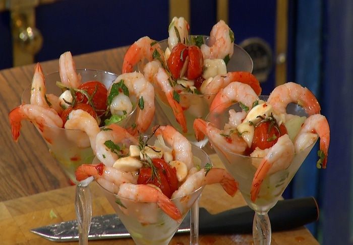 Коктейль из креветок