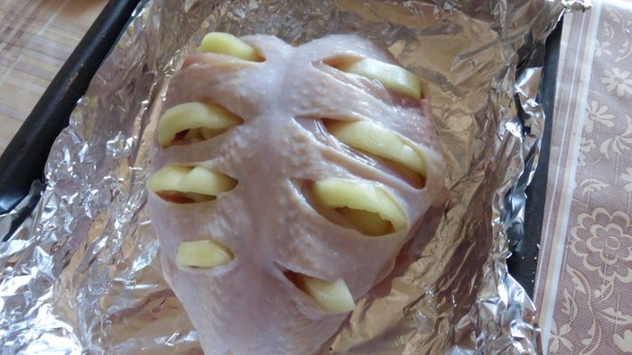 Запеченая куриная грудка
