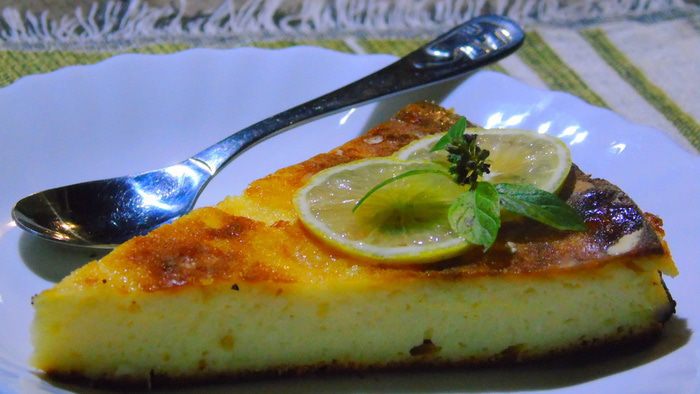 Нежнейшая творожная запеканка (без муки и манки)