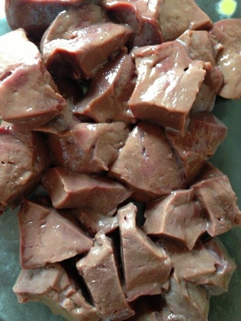 Печеночный торт с яблочным кремом