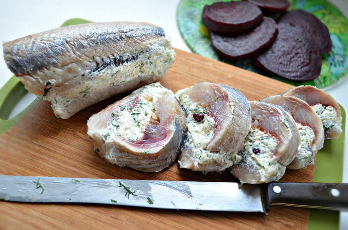 Фаршированная сельдь