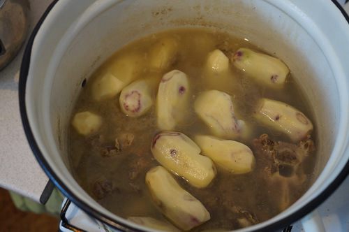 Капустник (украинский деревенский борщ)