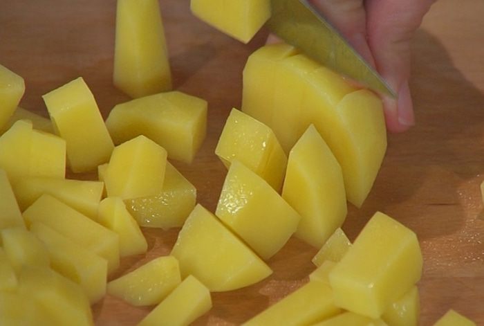 Испанский омлет с копченым лососем 