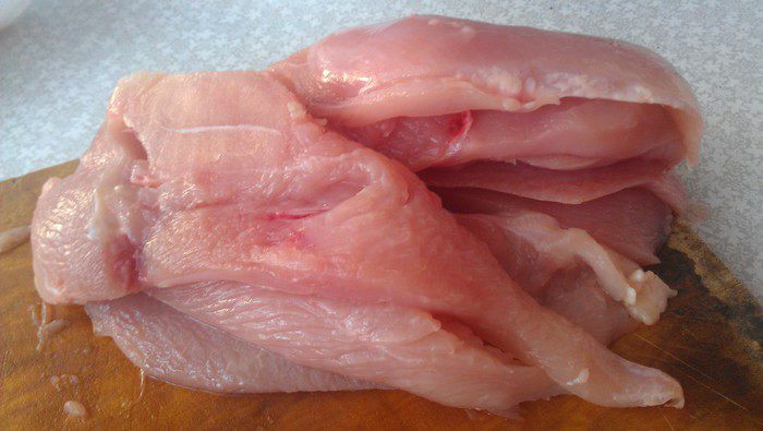 Куриная грудка в кляре