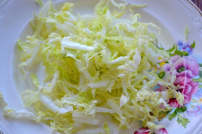 Салат с мандаринами &amp;quot;Яркий&amp;quot;
