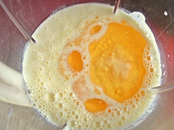 Блины с луковым припеком