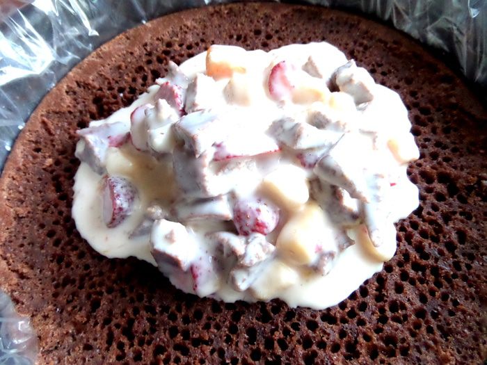 Летний торт &amp;quot;Фрукты в желе&amp;quot;