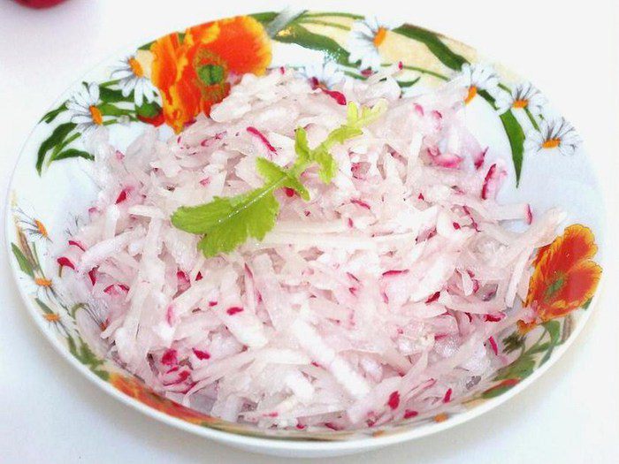 Марокканский салат из овощей и апельсина