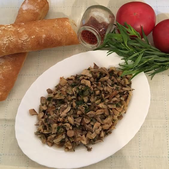 Вешенки (холодная закуска)