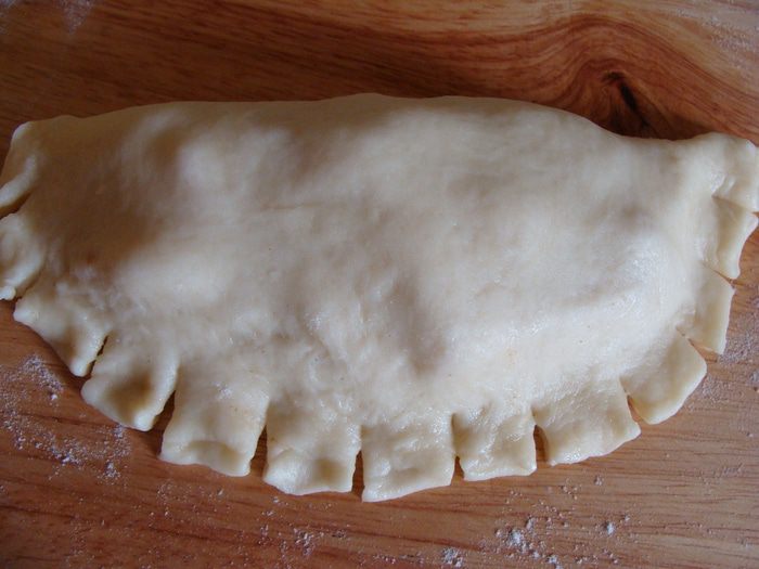 Пирожки с яблочно-лимонной начинкой