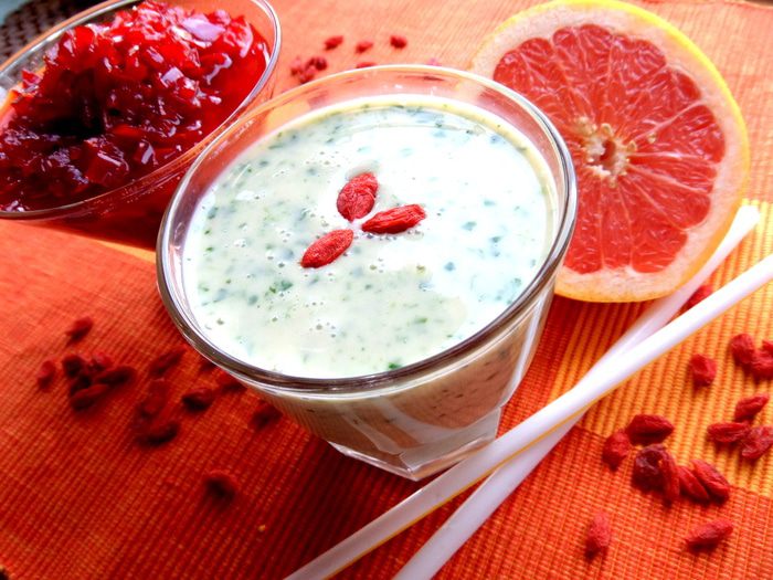 Напиток &amp;quot;Шпинатно-витаминное безобразие&amp;quot;