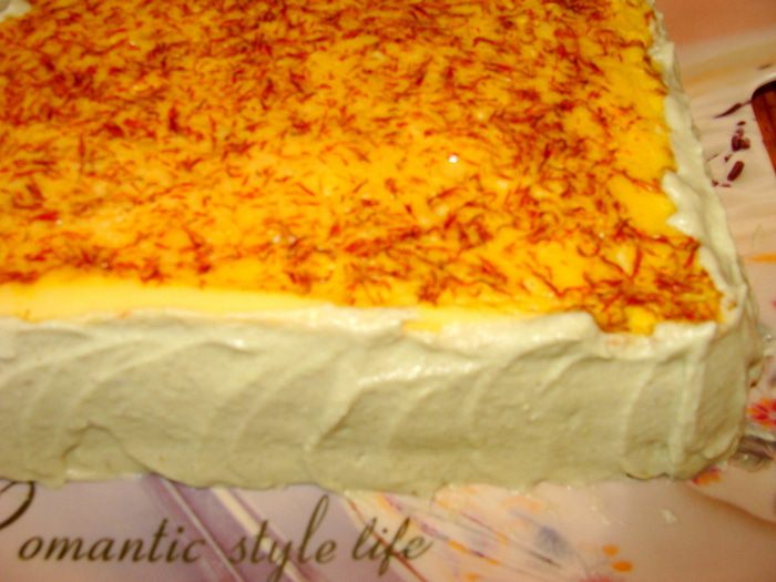 Закусочный торт &amp;quot;Зеленый тирамису&amp;quot;